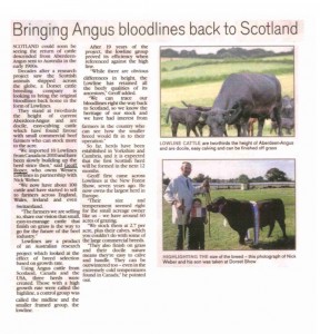 Scottish farmer article